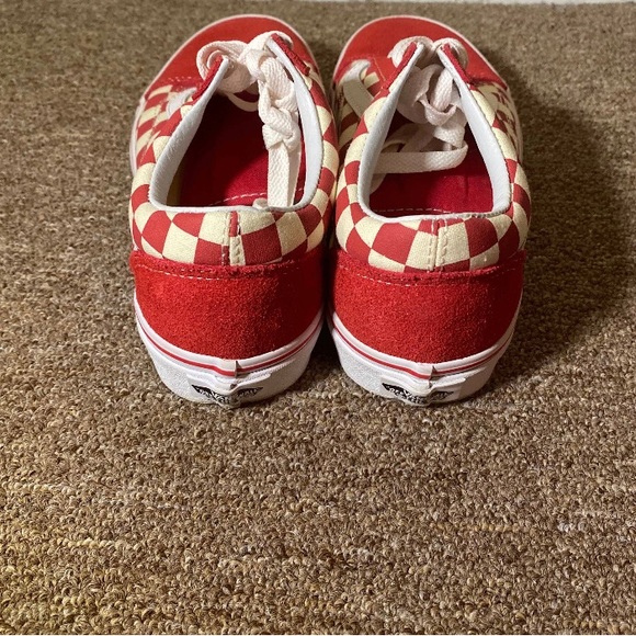 Old Skool Red and White Checkered Vans BRAND NEW - Picture 4 of 7